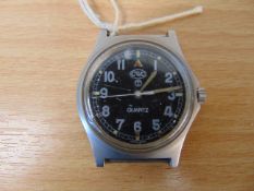 CWC 0552 Royal Marines / Navy issue service watch Nato No's Date 1990, GULF WAR