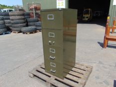 Roneo Vickers 4 Drawer Filing Cabinet