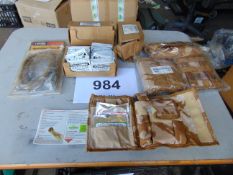 New Unissued Mine Kits, Light Sticks Camelbak tube etc