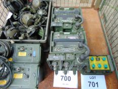 2 x Clansman Intelligent Battery Management Units c/w Lead and Charging Tray as fitted Vehicles