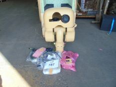 New and Unissued Pan and Tilt Thales Camera Assembly c/w Accessories in Original Packing Crate Shown