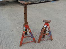 2x Taskmaster 8 Tonne Axle Stands