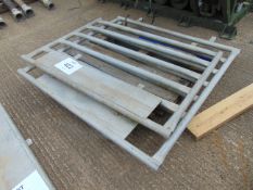 1 x Pair of HD Galvanised Gates 5ft x 5ft