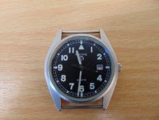 Unissued Pulsar British Army G10 Issue Service Watch Nato Numbers Date 2001