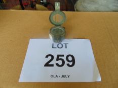 1 x Stanley London British Army issued Prismatic Marching Compass in Mils