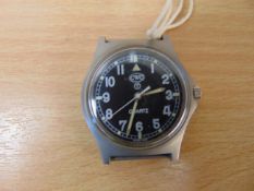 CWC British Army W10 Service Watch Nato Numbers, Dated 1998
