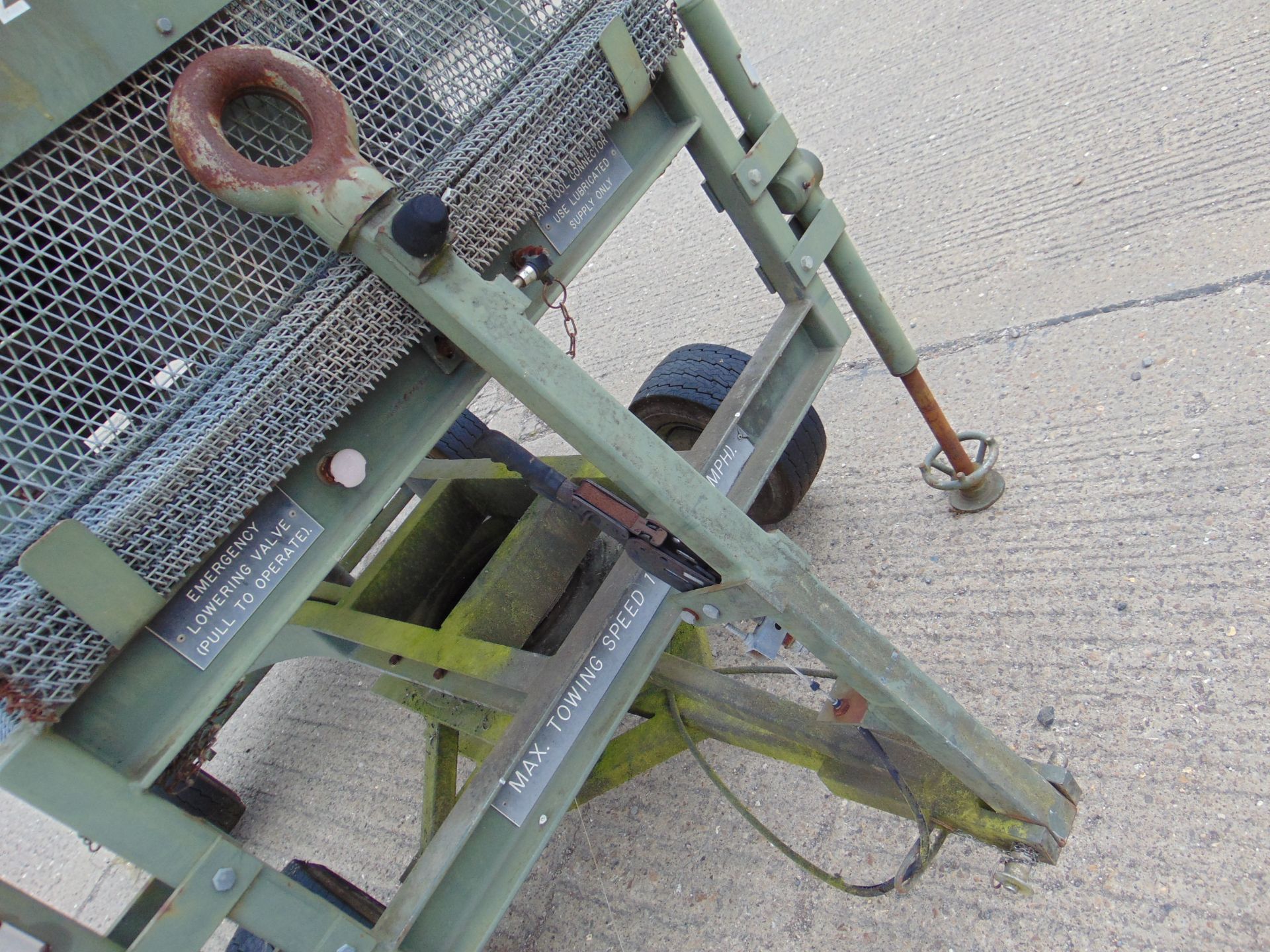 UK Lift Aircraft Hydraulic Access Platform from RAF as Shown - Image 8 of 13