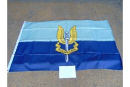 5ft x 3ft SAS Flag Blue New and Unused