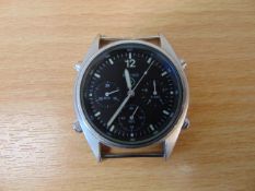 Rare Seiko Gen 1 Pilots Chrono RAF Harrier Force issue Dated 1990, GULF WAR 1