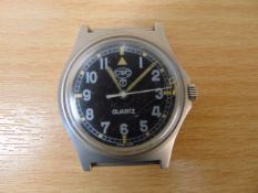 CWC 0555 Royal Marines / Navy Service Watch Nato Nos Date 1995, New batt/strap