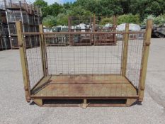Heavy Duty Metal Stackable Stillage / Post Pallet