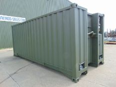 Demountable Front Line Ablution Unit in 20ft Container with hook loader, Twist Locks Etc
