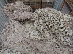 1 x Stillage of Very Good Desert Camo Nets as shown