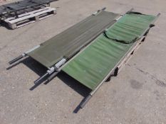 2x British Army Folding Stretchers