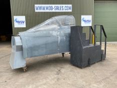 Panavia Tornado Cockpit Simulator C/W Instruments, Controls, Martin Baker Ejection Seat etc From RAF