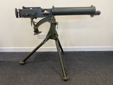 Very Rare Vickers .303 machine gun, deactivated to current EU standards c/w deactivation certificate