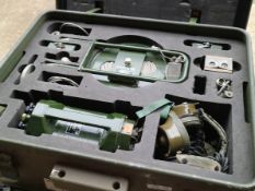 Very Rare Item - Electronic Stethoscope - Complete kit in hard case. Developed for bomb disposal