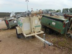 Amida AL4000 Fast Tow Lighting Tower Diesel low hours