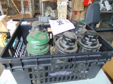 6 x MoD Hurricane Lamps as shown