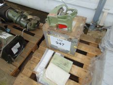 Very Nice Churchill Brake Tester c/w Cards, Manual in Original Transit Box