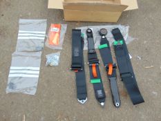 4 x Securon 4 Point Troop Seat Restraint Harnesses