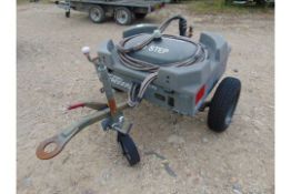 Aircraft Battery Electrical Starter Trolley c/w Batteries and Cables, From RAF