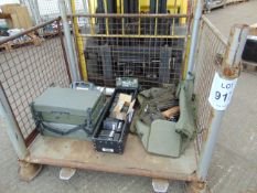 1 x Stillage of Computers, Battery Charger, Walkie Talkies, Antenna Kit, Fogger etc