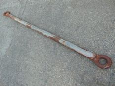 NATO hitch compatible straight bar