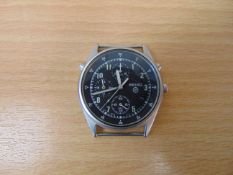Seiko Gen 2 Pilots Chrono RAF Tornado Force issue Nato Nos, Date 1996