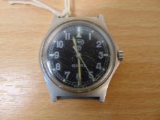 CWC 0552 Royal Marines / Navy Service Watch Nato No's, Date 1990, GULF WAR