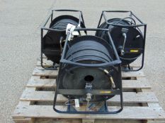 3x Unissued Cable Reels as shown Very Long