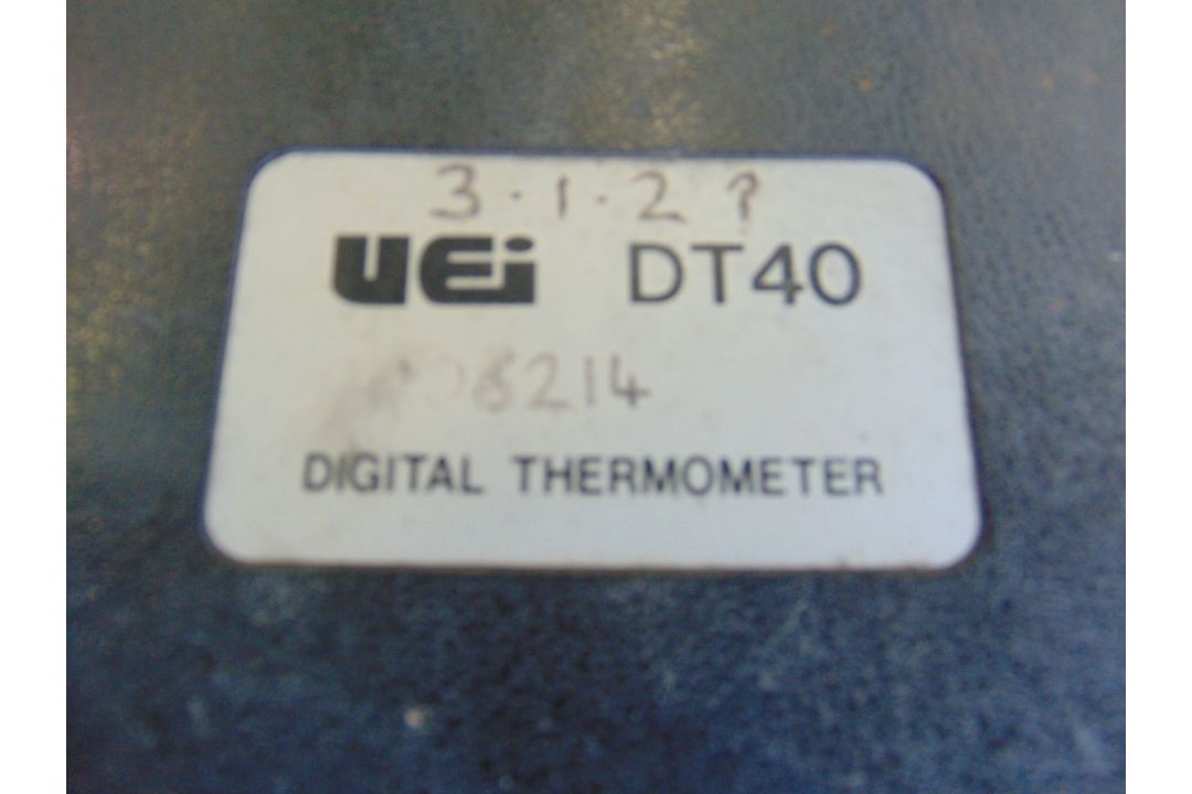 UEi DT40 Universal Enterprises 4 Station Digital Thermometer Tester - Image 3 of 4