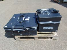 2 x Large Waterproof Rubber Storage Containers