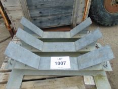 3 x Galvanised HD Support Cradles