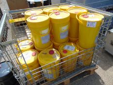 18x Unissued 20L Drums of Shell Tonna S3M 68 Lubricant for Machine Tool Slides