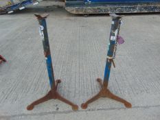 2x 2 Tonne Axle Stands