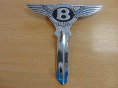 CAST ALUMINIUM BENTLEY DOUBLE COAT HOOK