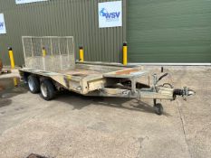 Ifor Williams 2 axle plant trailer