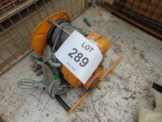 Maxipull GM 20 Winch c/w 3 x snatch blocks etc as shown