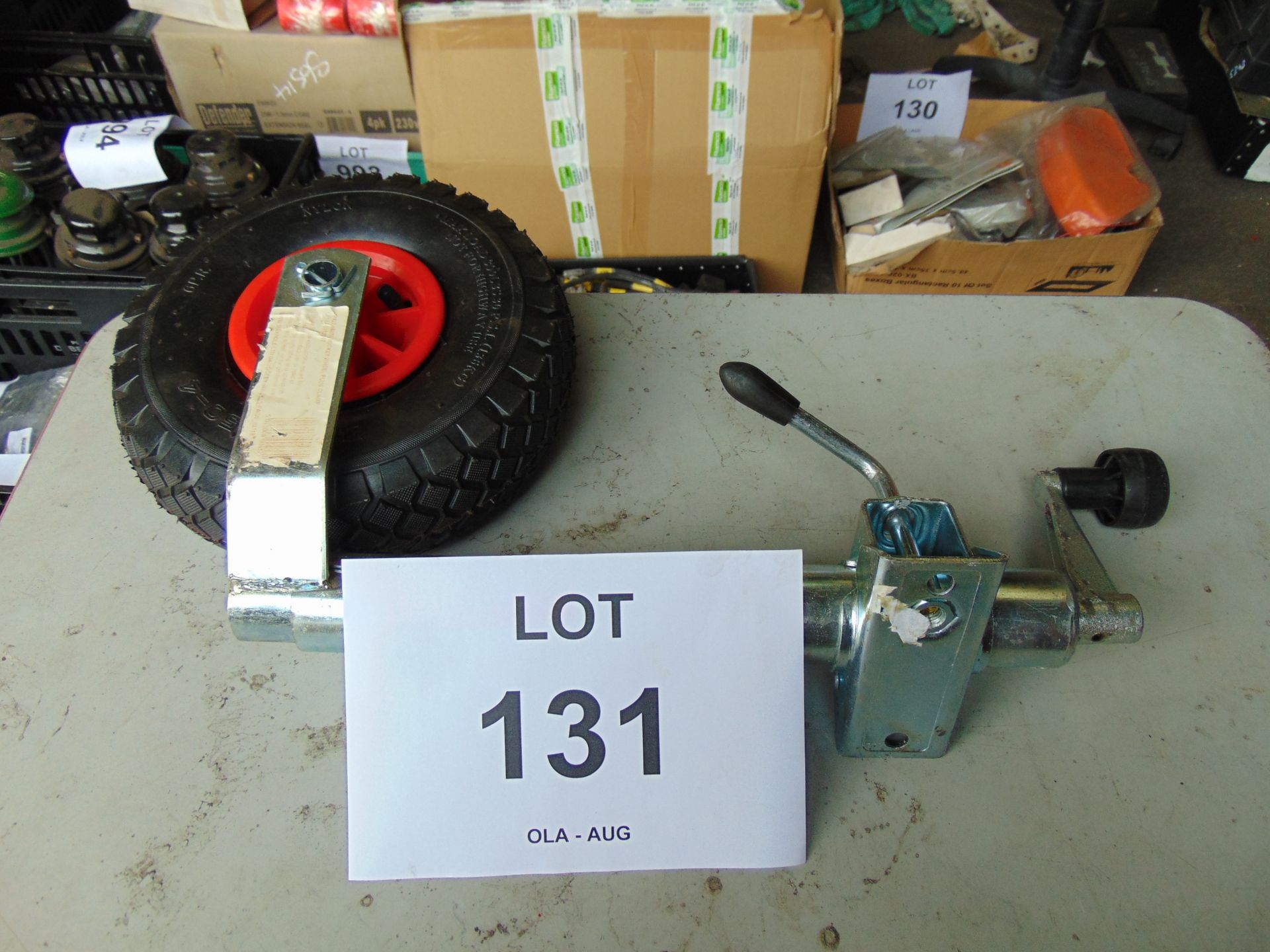 New Unissued Trailer Jockey Wheel as Shown