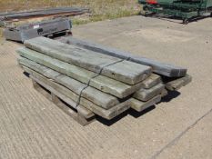 10x 6ft Hardwood Bog Mats as shown