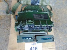 Clansman RT 320 HF Transmitter Receiver c/w 2 spare batteries and kit