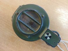 BRITISH ARMY FRANCIS BAKER PRISMATIC COMPASS NATO MAKS IN MILS