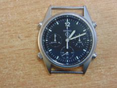 SEIKO GEN 1 PILOTS CHRONO RAF HARRIER FORCE ISSUE. NATO MARKS DATE 1984