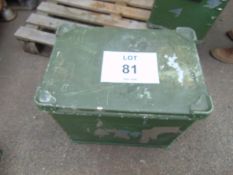 Zargs Water Proof Aluminium Stacking Case from MoD 60cms x 41cms x 50cms