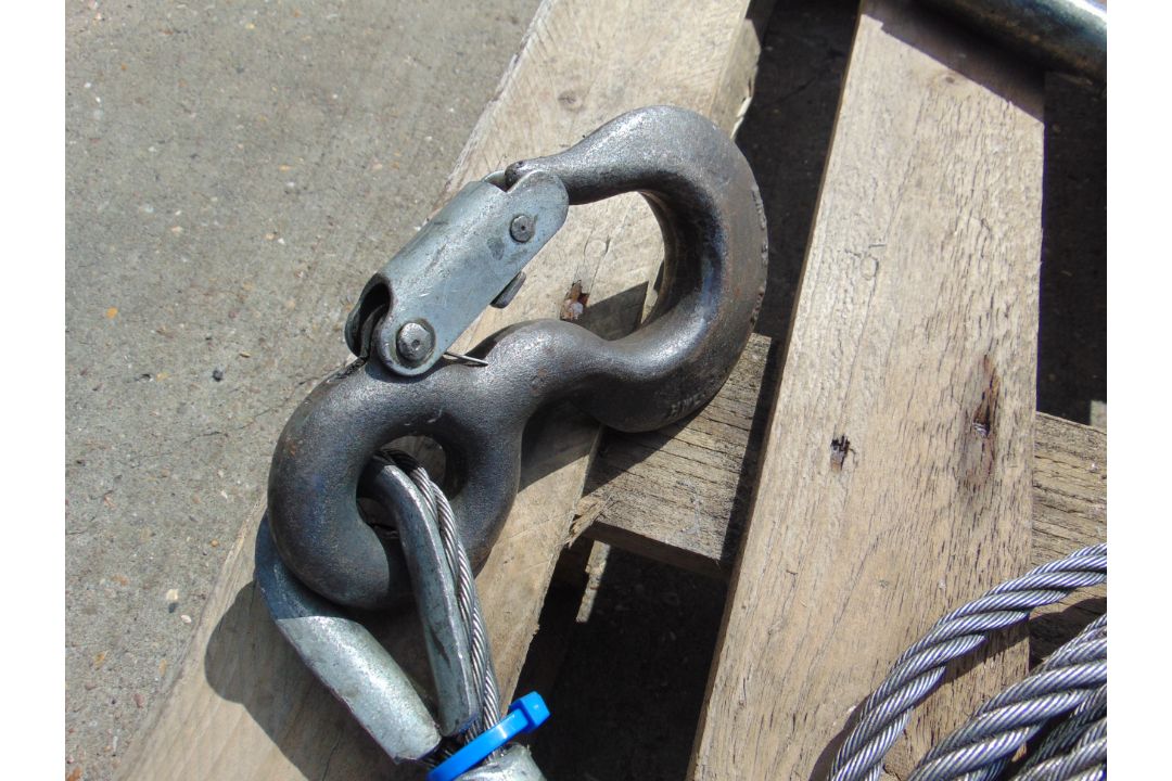 Tractel TU16 Tirfor Winch C/W Wire Rops & Handle - Image 5 of 5