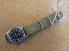 CWC W10 BRITISH ARMY SERVICE WATCH NATO MARKS DATE 1997