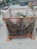 APPROX 25 TRAILER MARKER BOARDS C/W CABLES ETC