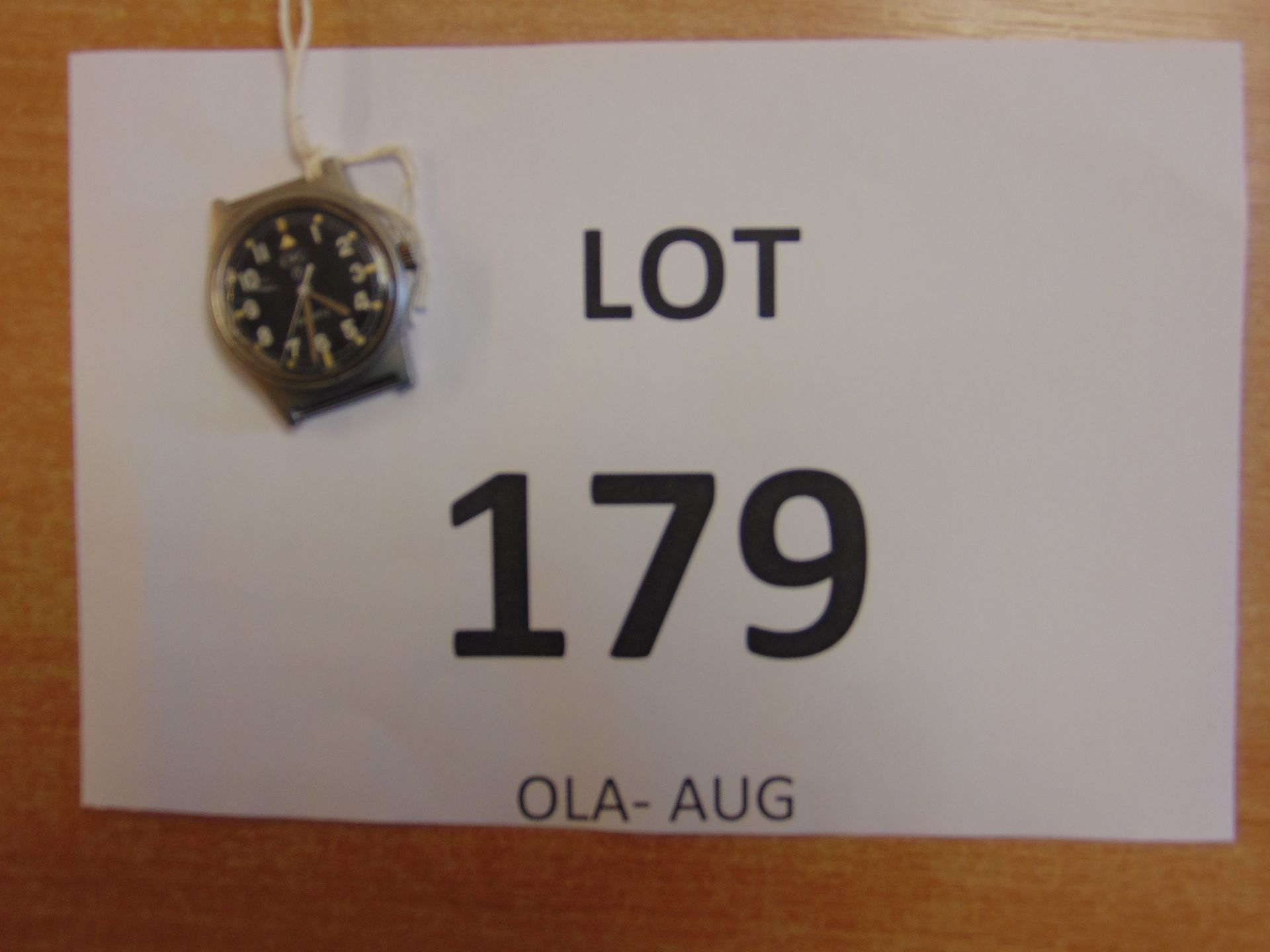 CWC 0552 NAVY/ROYAL MARINES SERVICE WATCH NATO MARKS 1984 - Image 6 of 6