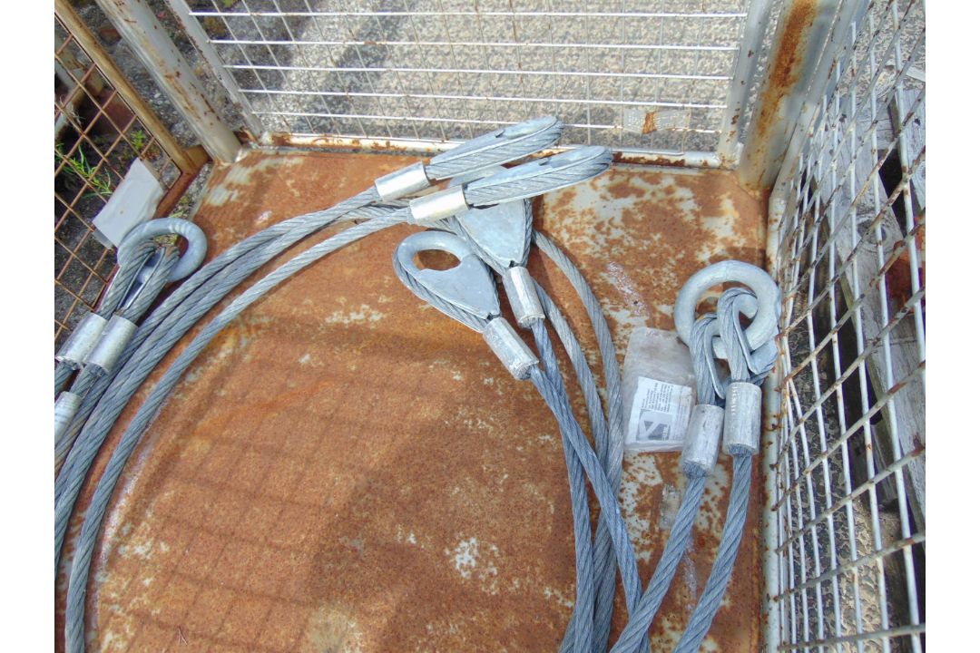 2 x Sets of Steel Recovery 2 leg ropes unissued as shown - Image 4 of 5